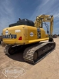 Back corner of used Excavator in yard,Used Excavator for Sale,Used Komatsu Excavator in yard for Sale